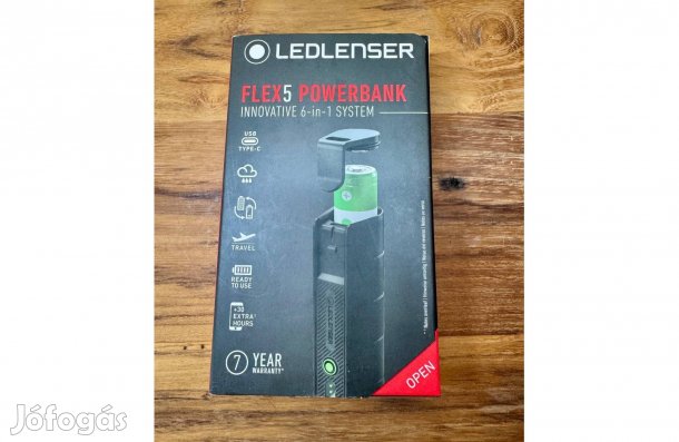 Ledlenser Flex 5 cserélhető akkus powerbank