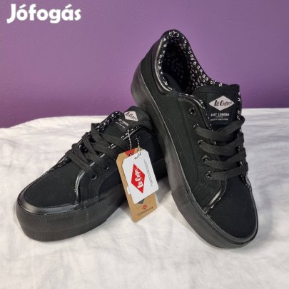 Lee Cooper fekete platform 40-es női cipő