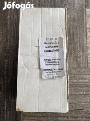 Leeresztő Búraszifon Komplett