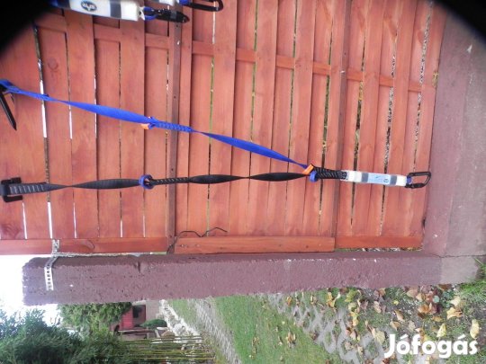 Leesésgátló biztonsági heveder Kétszárú energiaelnyelővel ellátott