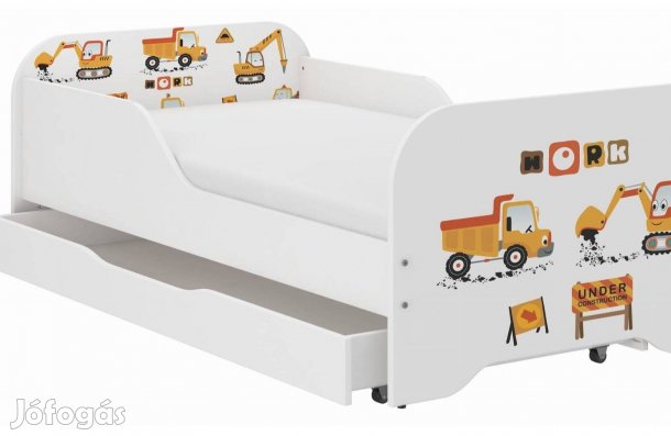 Leesésgátlós gyerekágy - Miki 80x160 cm - 18