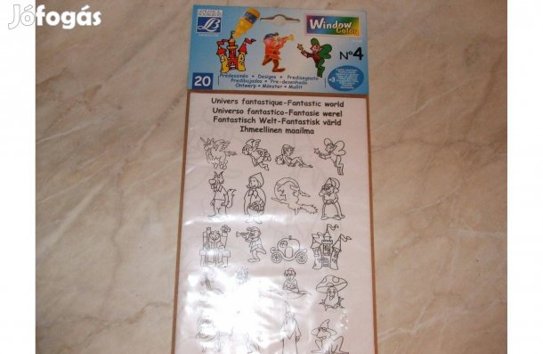 Lefranc&Bourgeois üvegfesték mintafüzet lányoknak