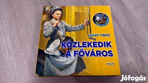 Legát Tibor: Közlekedik a főváros Hibátlan, keménytáblás ritkaság