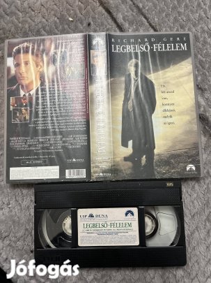 Legbelső félelem vhs kistok thriller