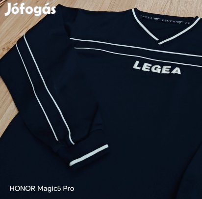 Legea sötétkék férfi sportpulóver