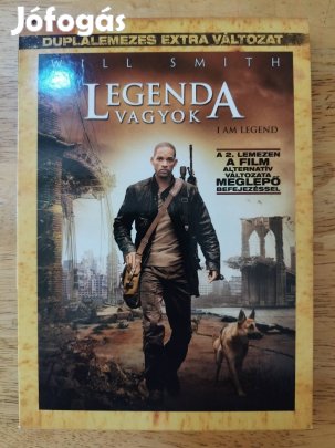 Legenda vagyok duplalemezes újszerű dvd Will Smith 