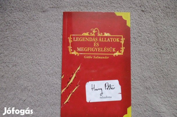 Legendás állatok és megfigyelésük könyv, Harry Potter