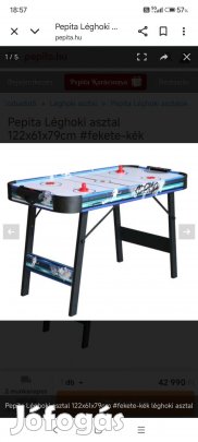 Léghoki asztal