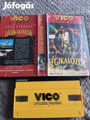 Légi-kalózok vico vhs 
