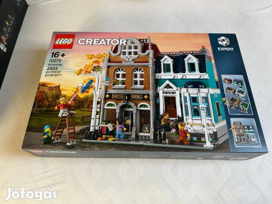 Lego 10270 Creator Expert Könyvesbolt új, bontatlan