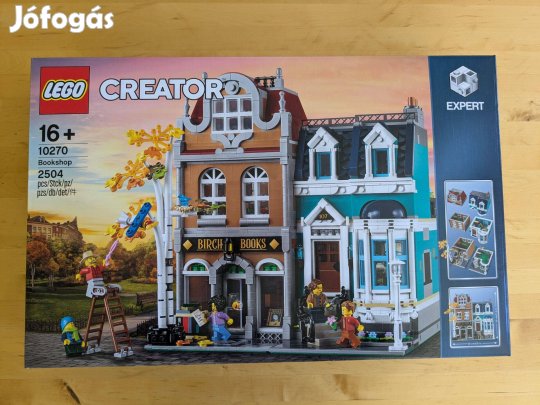 Lego 10270 Creator Expert Könyvesbolt új, bontatlan