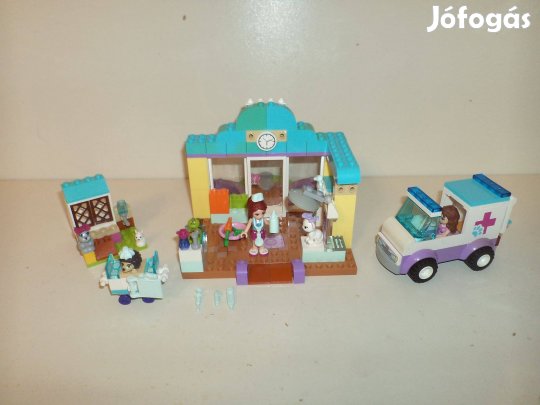Lego 10728 Mia állatklinikája , leírással, dobozzal