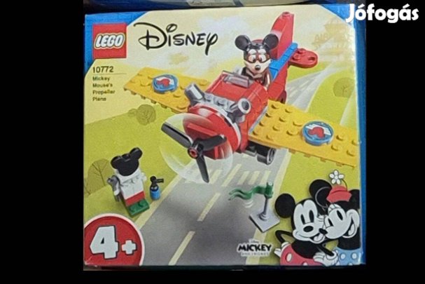 Lego 10772 Disney Mickey egér légcsavaros repülőgépe készlet - eredeti