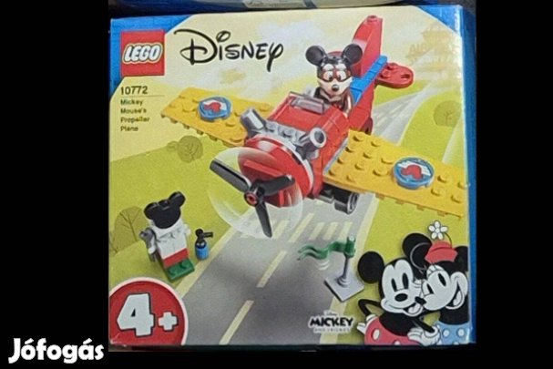 Lego 10772 Disney Mickey egér légcsavaros repülőgépe készlet - új