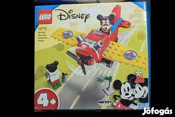 Lego 10772 Disney Mickey egér légcsavaros repülőgépe készlet - új