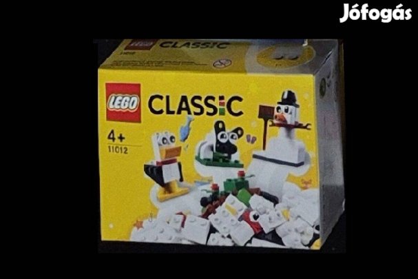 Lego 11012 Classic Kreatív fehér kockák készlet