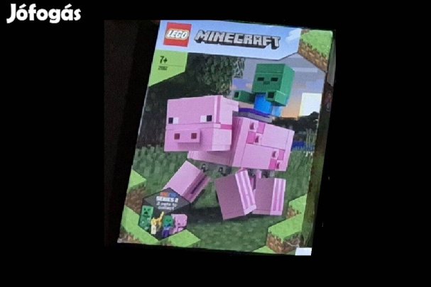 Lego 21157 Minecraft Bigfig malac Zombibabával készlet - eredeti