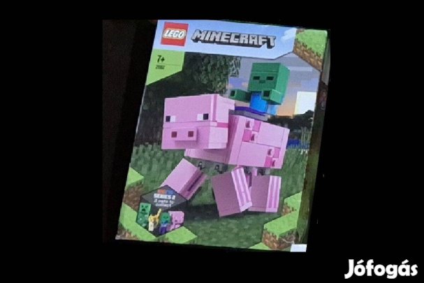 Lego 21157 Minecraft Bigfig malac Zombibabával készlet - új