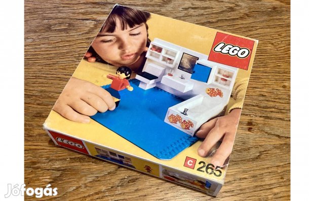 Lego 265. Fürdőszoba. Csak a doboza. 1974