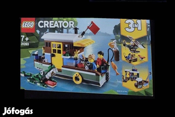 Lego 31093 Creator Folyóparti lakóhajó készlet - eredeti