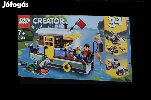 Lego 31093 Creator Folyóparti lakóhajó készlet - új
