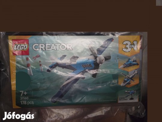 Lego 31160 Creator Repülőgép: Versenyrepülőgép készlet - eredeti