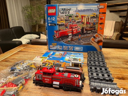 Lego 3677 tehervonat szett Lego 3677 vonat vasut szett