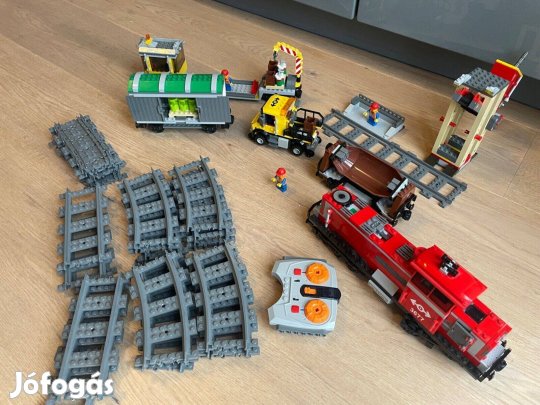 Lego 3677 tehervonat szett Lego 3677 vonat vasut szett