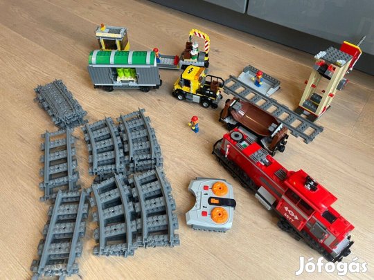 Lego 3677 tehervonat vasut szett