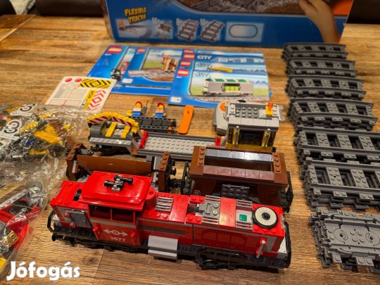 Lego 3677 tehervonat vasut szett Lego 3677 vonat szett