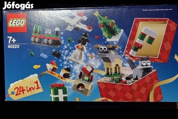 Lego 40222 Christmas 24 in 1 -Karácsonyi építés készlet - eredeti