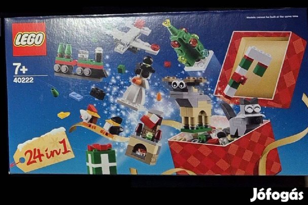 Lego 40222 Christmas 24 in 1 -Karácsonyi építés készlet - új