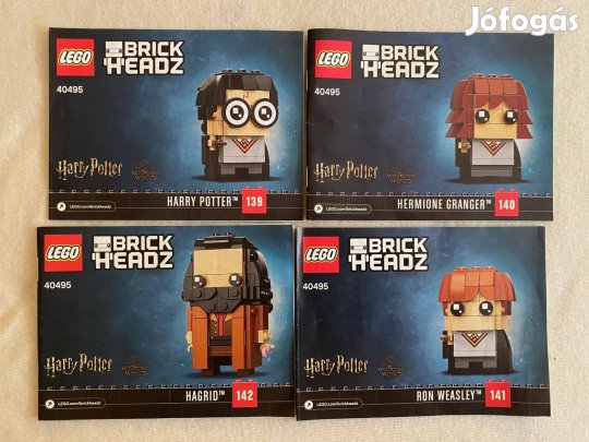 Lego 40495 Harry Potter Harry, Hermione, Ron és Hagrid