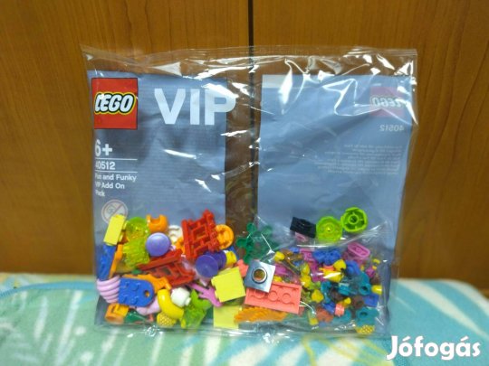 Lego 40512 Szórakoztató és vagány VIP kiegészítő csomag új, bontatlan
