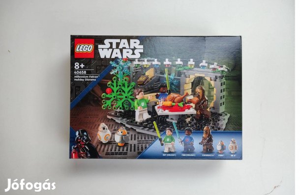 Lego 40658 Star Wars Millennium Falcon Holiday Diorama - új, bontatlan