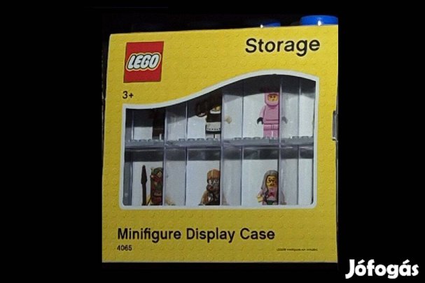 Lego 4065 8-as minifigura vitrin kék készlet - új
