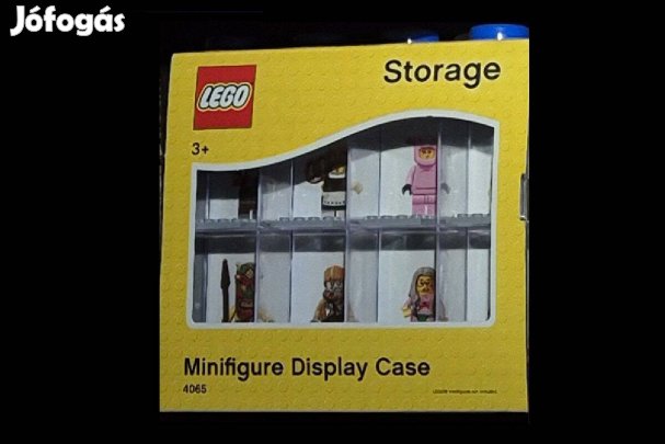 Lego 4065 8-as minifigura vitrin kék készlet - új
