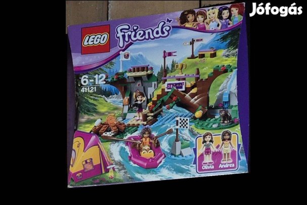 Lego 41121 Friends Csónakázás a Kalandtáborban készlet - eredeti