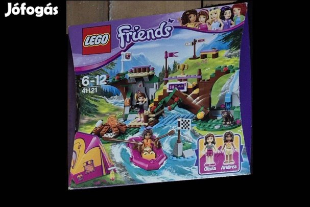 Lego 41121 Friends Csónakázás a Kalandtáborban készlet - új