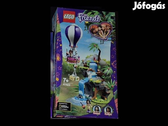 Lego 41423 Friends Hőlégballonos tigris mentő akció készlet - új