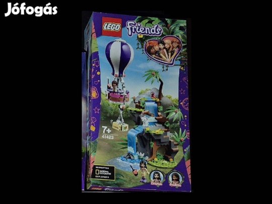 Lego 41423 Friends Hőlégballonos tigris mentő akció készlet -ritkaság