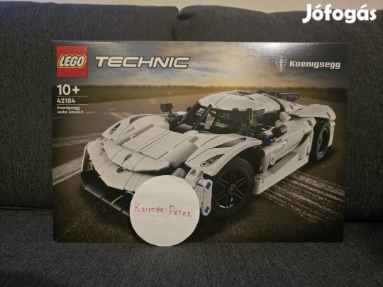 Lego 42184 - Technic -  Koenigsegg Jesko Absolut fehér hiperautó