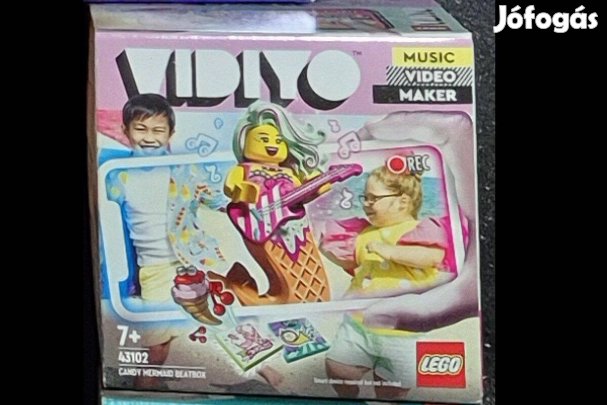 Lego 43102 Vidiyo Candy Mermaid Beatbox készlet - új