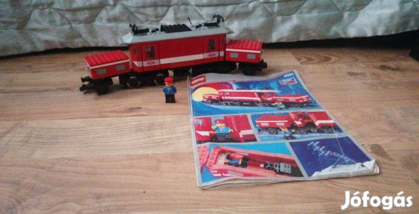 Lego 4551 Krokodil mozdony vonat vasút 9v