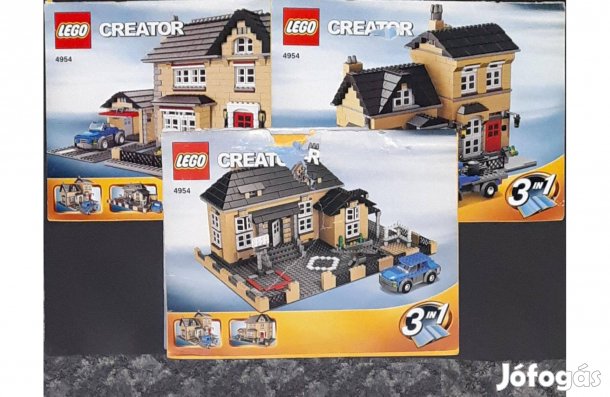 Lego 4954 Creator Model town house ház épület