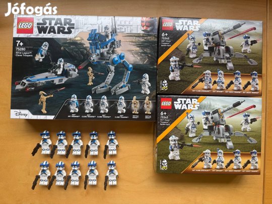 Lego 501st csomag, 75280, 75345, heavy troopers