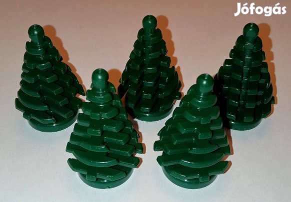 Lego 5 db kis méretű sötétzöld fenyőfa