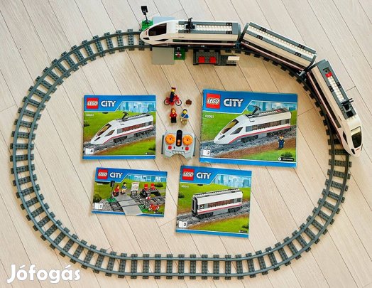 Lego 60051 szemelyvonat Lego vonat vasut szett