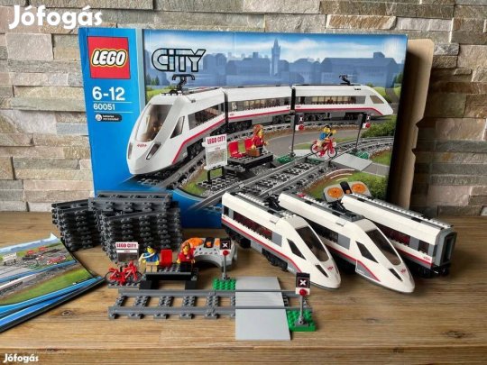Lego 60051 vonat vasut szemelyvonat szett Lego 60051 vonat