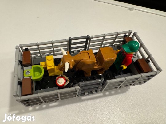 Lego 60052 marha/tehenszallito vagon Lego vonat vagon